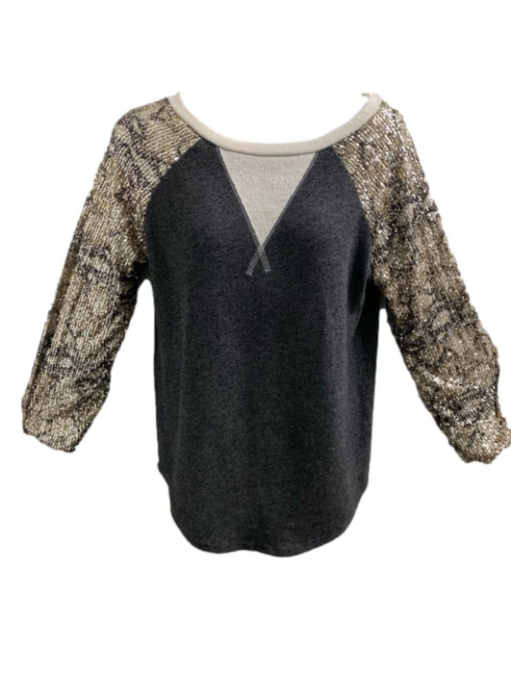 7th Ray size Small sequin sleeve